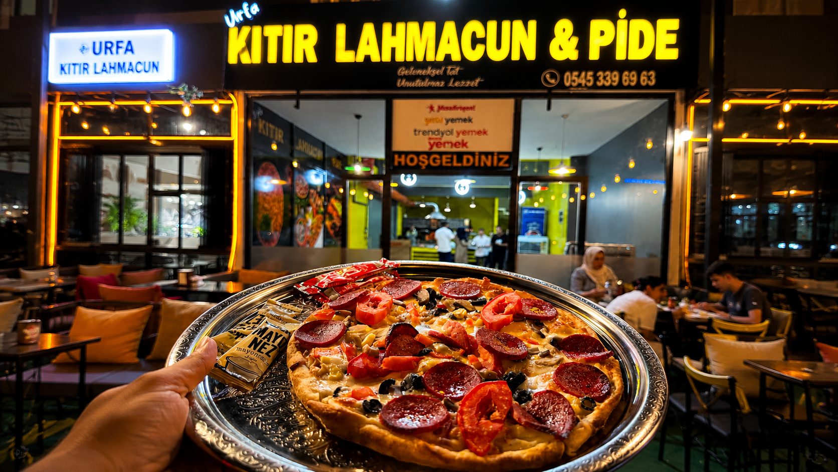 Urfa Kıtır Lahmacun ve Pide Karaköprü'de lezzet